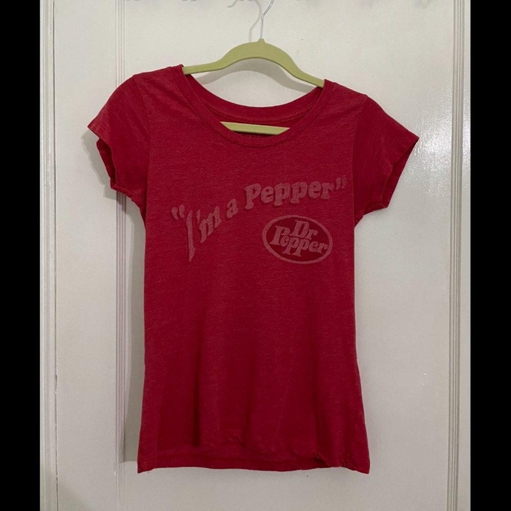 Dr Pepper shirt, size small